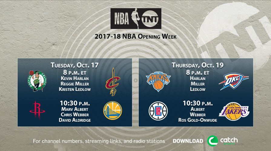 Kia Thunder Bay >> 2017-18 NBA Opening Night on TNT to Feature Kyrie Irving's First Game Against Former Team ... Kia Thunder Bay >> 2017-18 NBA Opening Night on TNT to Feature Kyrie Irving's First Game Against Former Team ...