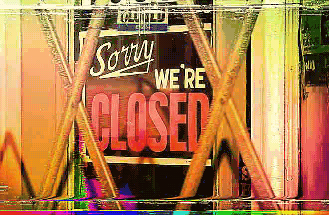 Say Goodbye to a Store, a Couple Florists, a Human Statue, Some Raccoons, Your Innocence, a Domino’s Pizza, and Your Wife and Kids.