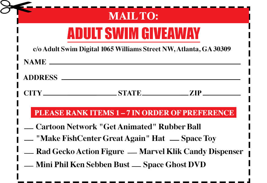 Adult Swim Coupon 11