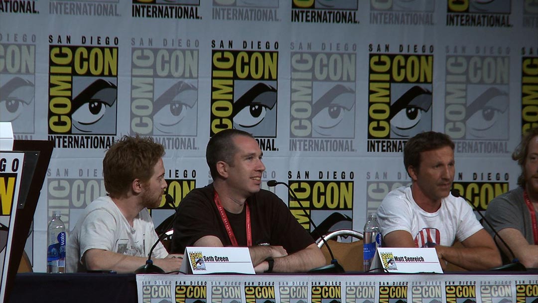 Sdcc 2017 Robot Chicken Panel Convention Panels Swim Shows
