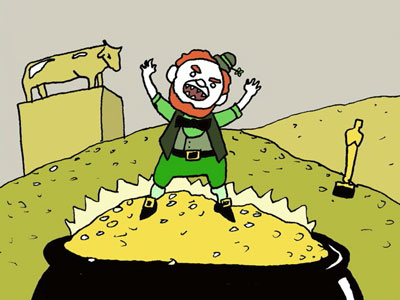 Neely Comics Presents: Bring The Gold  - Brad Neely