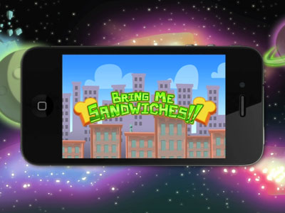 Bring Me Sandwiches for iPhone  - Adult Swim Games