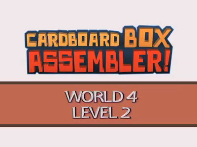 Watch Free Online Video Cardboard Box Assembler Walkthrough - World 4, Level 2 