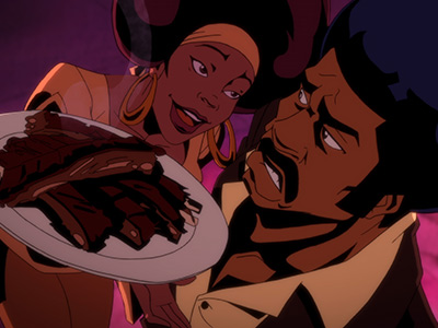 Watch Free Online Video Black Dynamite - Honeybee's Ribs