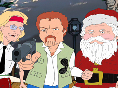 Santa and the Christmas Ghosts - Stroker and Hoop