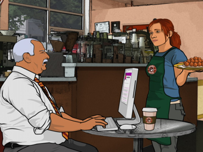 play video on Adult Swim