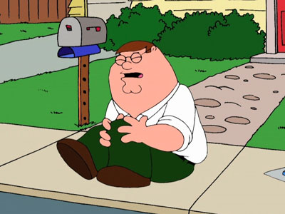 Peter Hurts His Knee - Family Guy