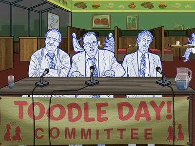 Watch Free Online Video Tom Goes To The Mayor - Toodle Day