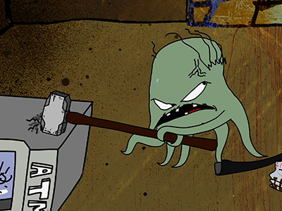 The ATM Bandit - Squidbillies