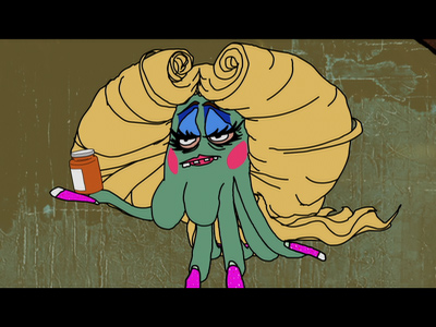 An Officer and a Dental Dam - Squidbillies
