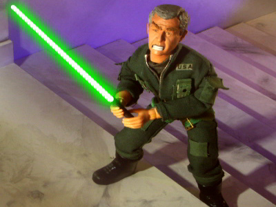 Robot Chicken Jedi Master George W.
