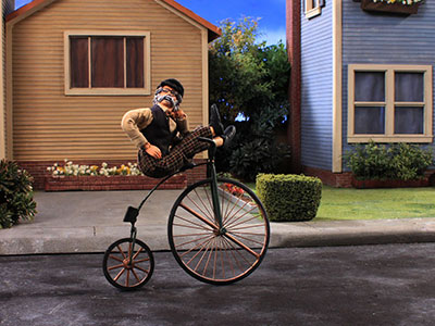 Old-Fashioned Bike - Robot Chicken
