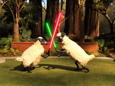 Sheep Battle  - Robot Chicken