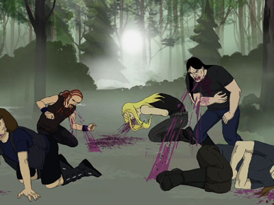 Dethklok Runs Away  - Metalocalypse