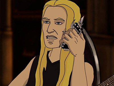Watch Free Online Video Metalocalypse - Sneak Peek: Metalocalypse: Prank Call