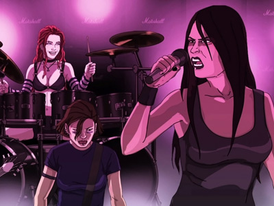 Watch Free Online Video Metalocalypse - Tributeklok