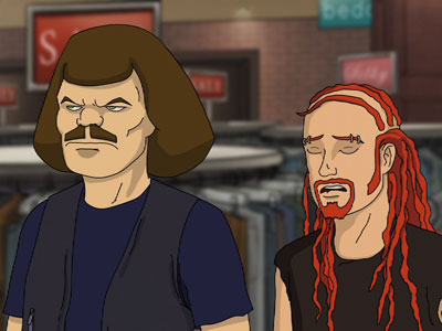 Dethklok & Moms at the Mall