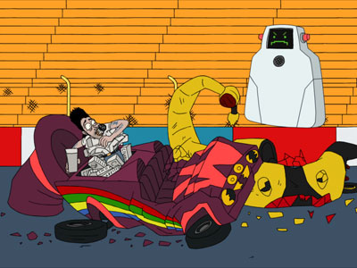 Caution to the Wind  - Superjail!