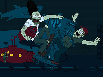 Movie Set Up - Superjail!