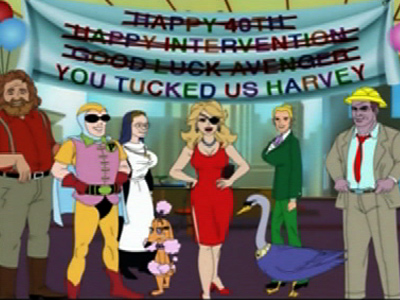 Watch Free Online Video Harvey Birdman, Attorney at Law - The Banner Timeline