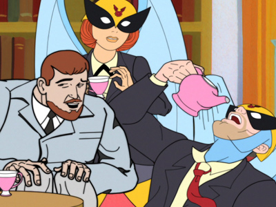 Birdgirl's Tea Party - Harvey Birdman, Attorney at Law