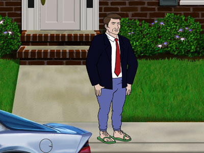 Sweat Pants Are the Way to Go - Aqua Teen Hunger Force