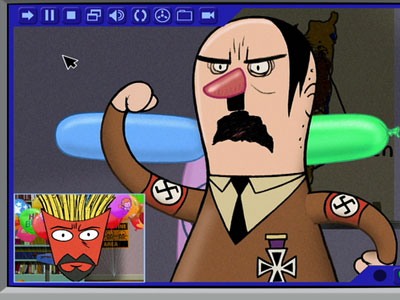 play video on Adult Swim