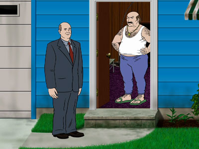 The Larry Miller Hair System for Men - Aqua Teen Hunger Force