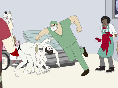 play video on Adult Swim