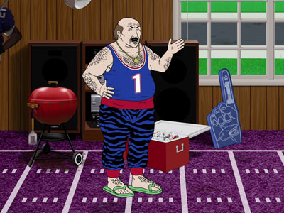 play video on Adult Swim