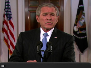 president bush says john