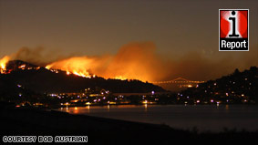 Angel Island Fire