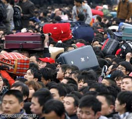 Millions in China advised not to travel