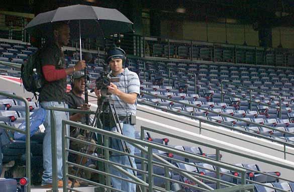 Saturday shoot at Turner Field