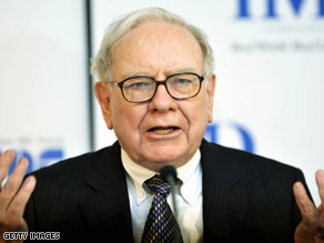 Buffett is supporting Obama.