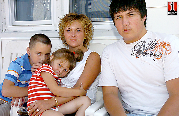 The McLochlin Family Three Days After Sgt. Jeffrey McLochlin Was Killed In Action