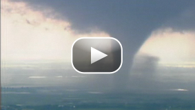 KWTV news chopper pilot Mason Dunn describes how he chased a series of tornados in Oklahoma to get some amazing video