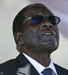 Zimbabwean President Robert Mugabe