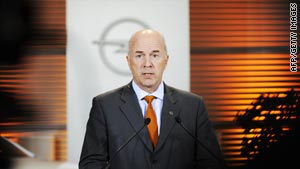 Carl Peter Foster plans to resign in the wake of GM's decision not to sell its European wing.