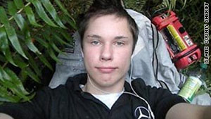 Police say they found this self-portrait of Colton Harris-Moore in the deleted file of a stolen digital camera.