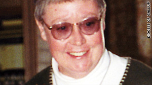 Sister Marguerite Bartz was born in 1945 and professed her final vows in 1974.