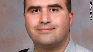 Nidal Malik Hasan, an Army psychiatrist accused of the Fort Hood shootings, met with his attorney for an hour Thursday.