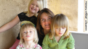 Christine Belford was reunited with her three daughters, who were kidnapped by their father for 19 months.