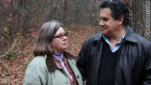 Debra Bader saved her husband, Christopher, with compression-only CPR to the beat of "Stayin' Alive."