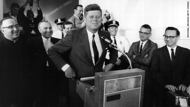 Then-Senator, and later President, John F Kennedy is one of the celebrities whose autographs still have great value for admirers.