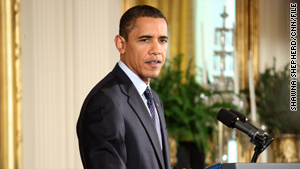 President Obama praised the House vote on the bill and called on the Senate to "take the baton" and complete its work.