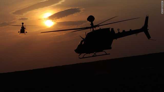 Helicopters over Afghanistan