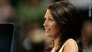 Rep. Michele Bachmann spoke during the Republican National Convention in 2008.