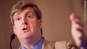 Rep. Patrick Kennedy is in trouble with the Catholic Church over his support of abortion rights.