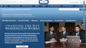 The Obama administration released its Open Government Directive on Tuesday.